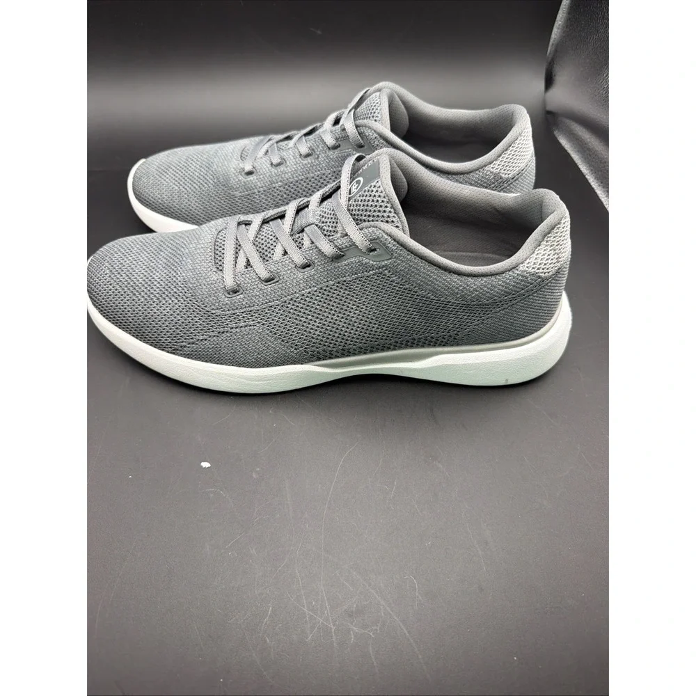 Peter Millar Hyperlight Glide Knit Sneakers Gray Men's Size 10.5 NWOB